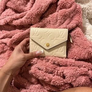 Louis Vuitton Ivory Monogram Wallet